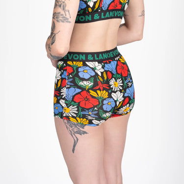 Bria Women's Boyshort | Vivid Bloom