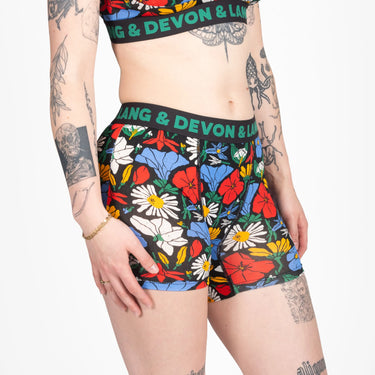 Bria Women's Boxer Brief | Vivid Bloom
