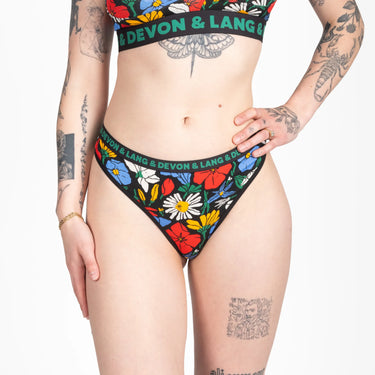 Katrina Everyday Thong | Vivid Bloom