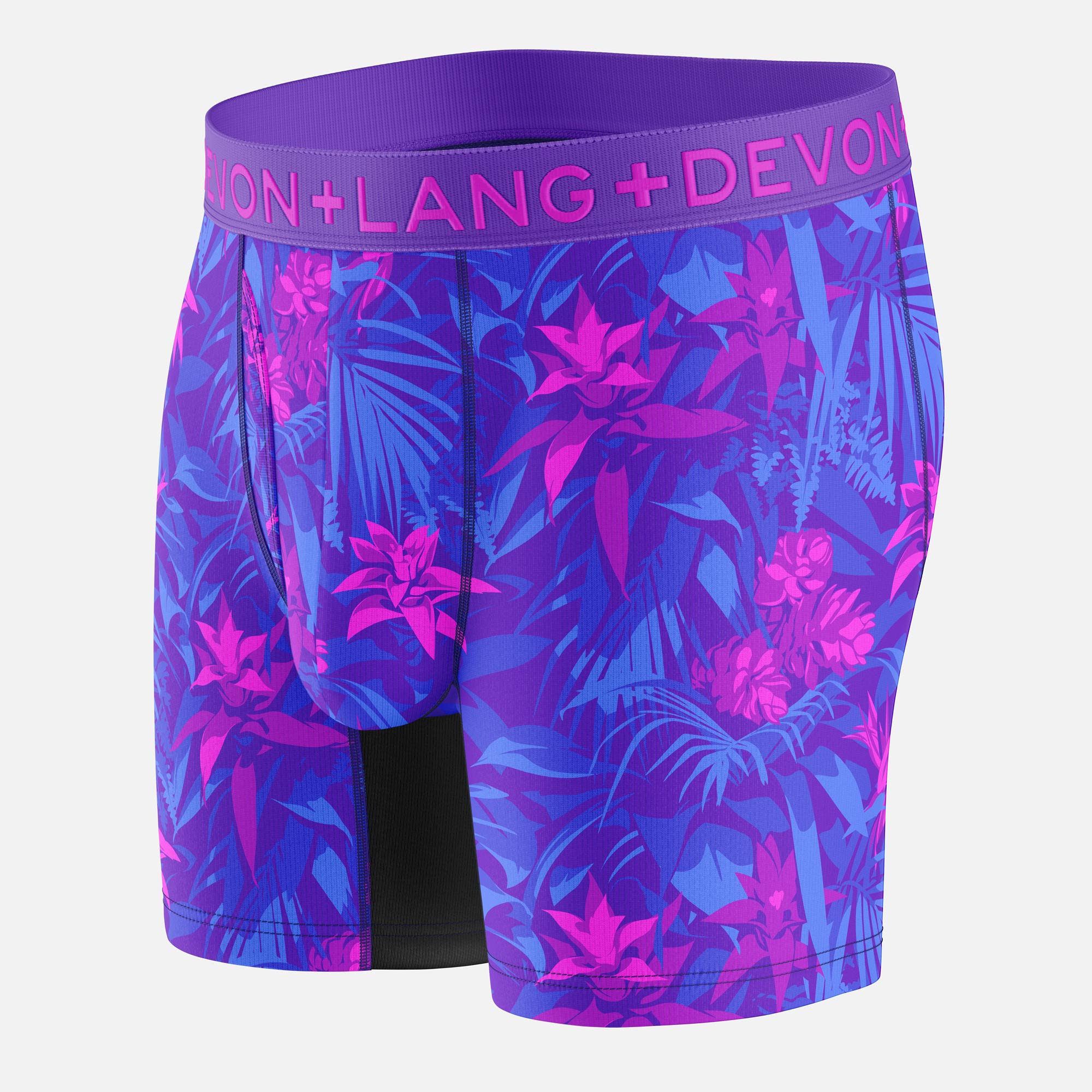 Journey Boxer Brief - Bromeliad Ultra Violet