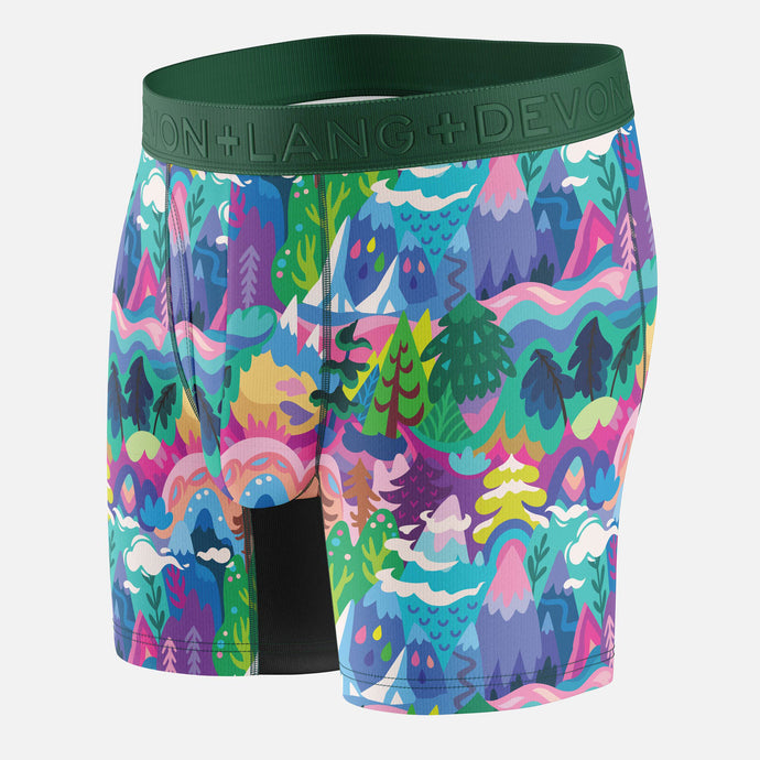 Venture Boxer Brief - Fantasy Mountain