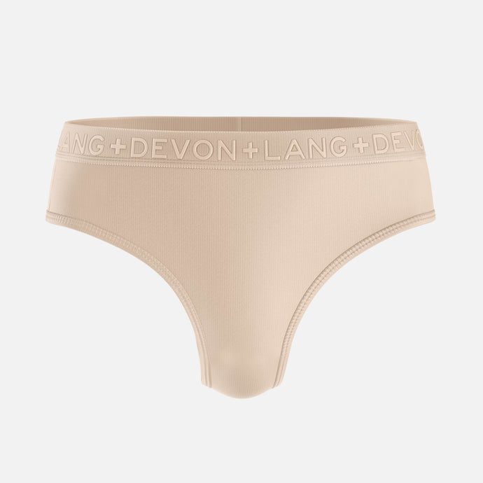 Katrina Everyday Thong - No Mesh Panels - Sand