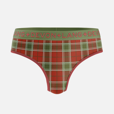Katrina Everyday Thong - Vintage Tartan
