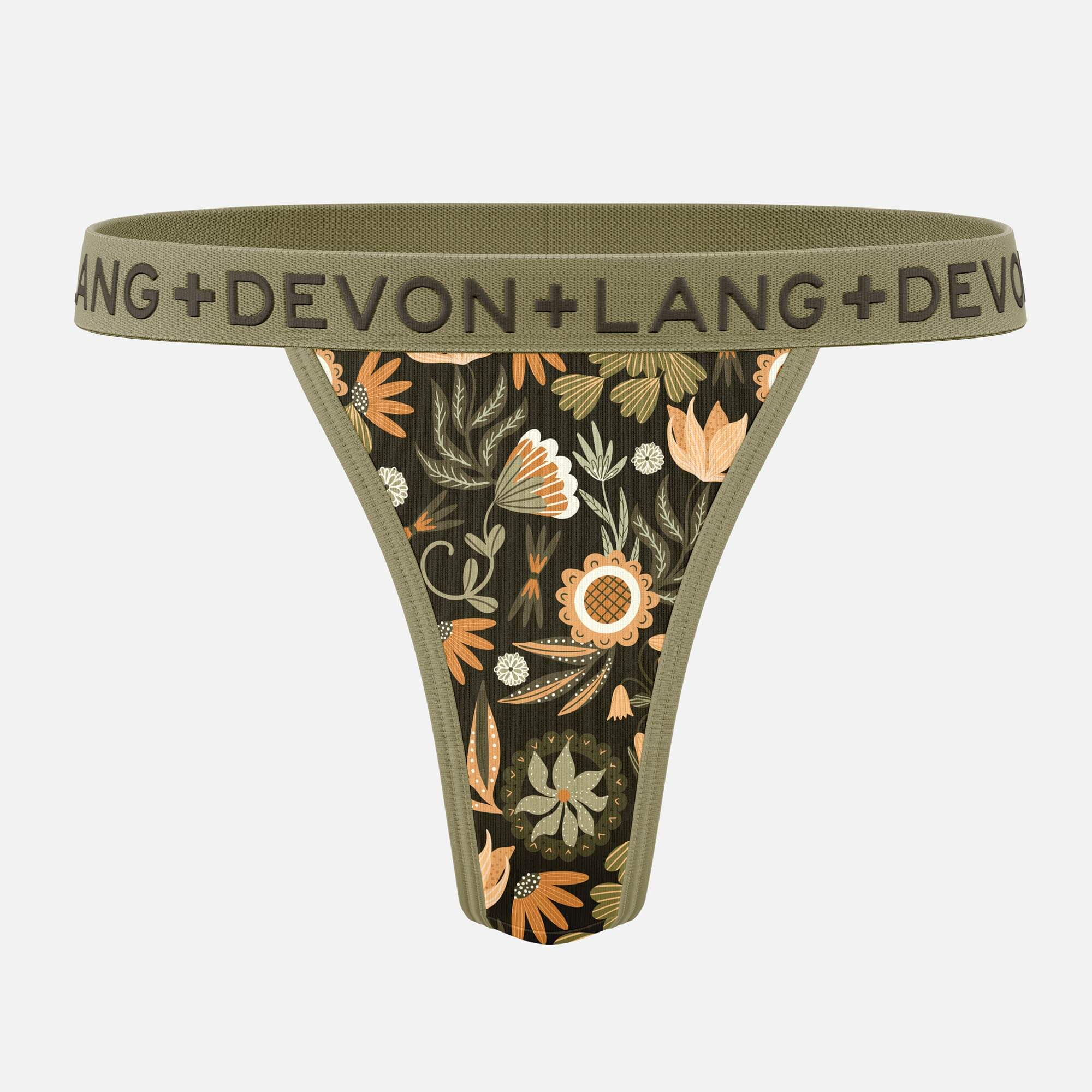 Katrina V-Thong - Rustic Florals