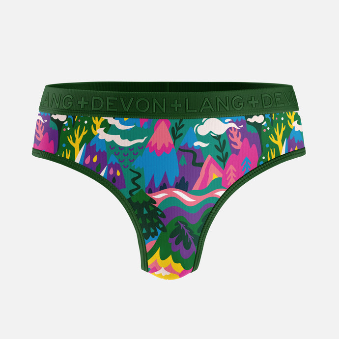 Katrina Everyday Thong - Fantasy Mountain