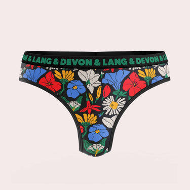 Katrina Everyday Thong - Vivid Bloom