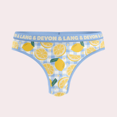 Katrina Everyday Thong - Lemon Squeezy