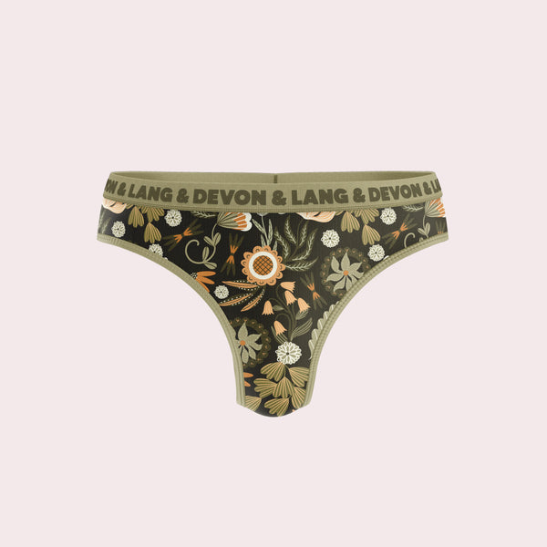 Katrina Everyday Thong | Rustic Florals