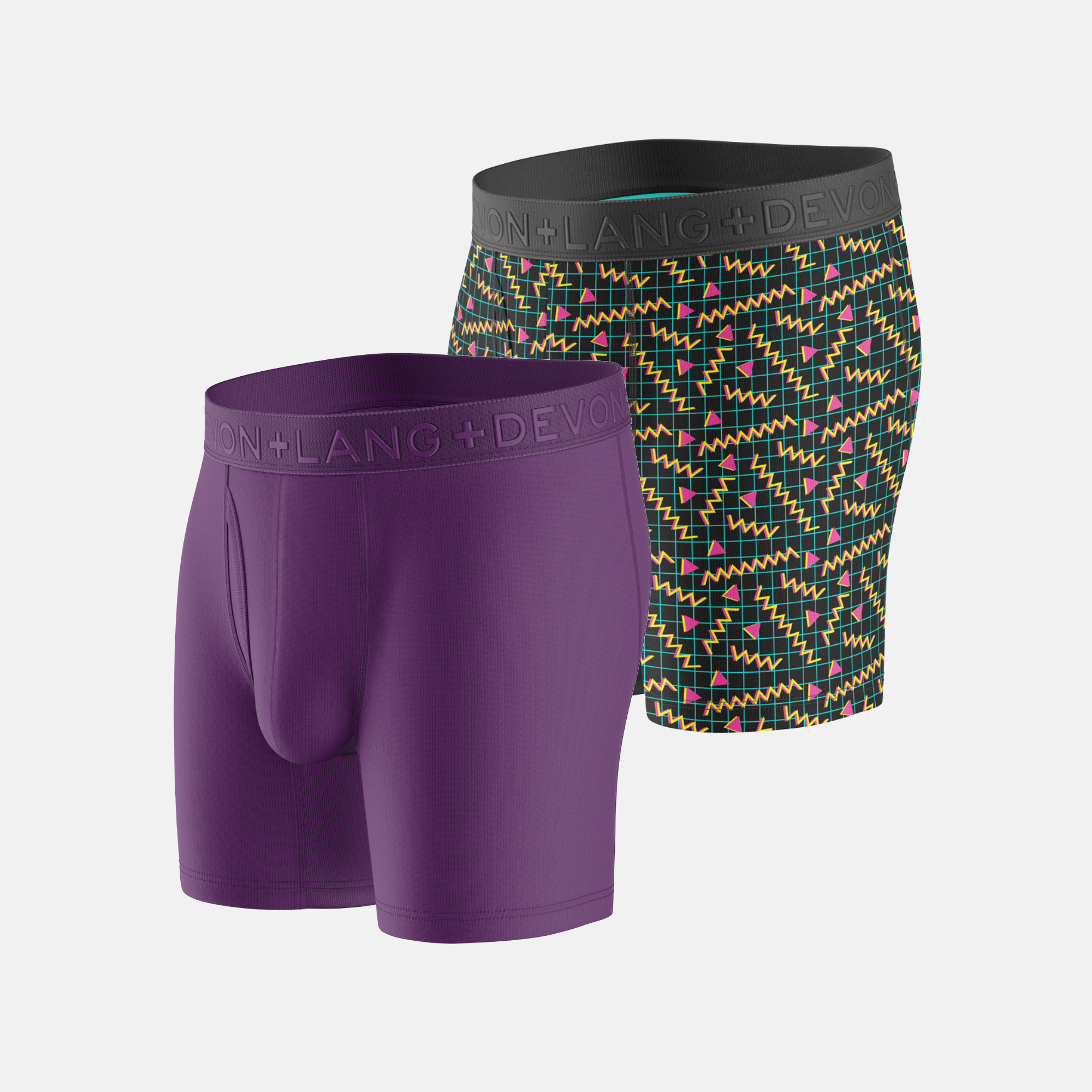 Hustle Boxer Brief - Multi-Packs - 90's Vibe/Acai