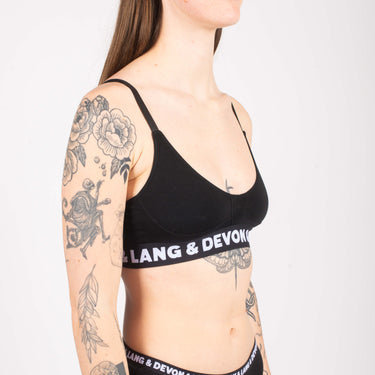 Bria Bralette - Hi-Contrast Obsidian