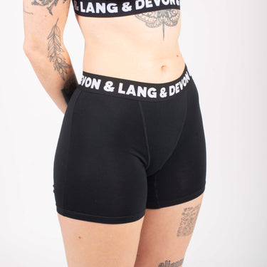 Bria Women's Boxer Brief - Hi-Contrast Obsidian