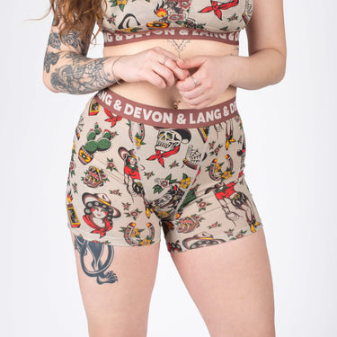 2026 Bria Women's Boxer Brief - Vintage Outlaw