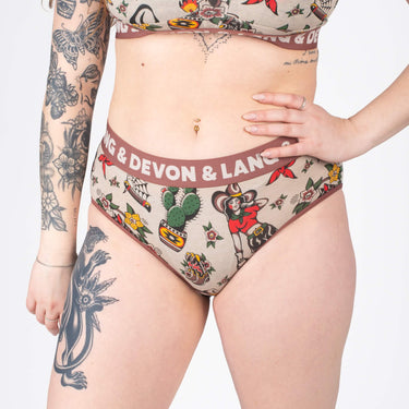 2026 Bria Bikini Brief - Vintage Outlaw