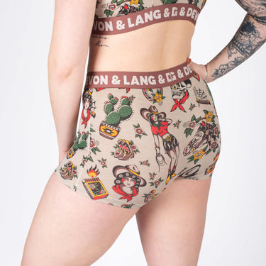 2026 Bria Women's Boyshort - Vintage Outlaw
