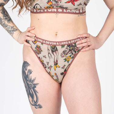 2026 Katrina French Bikini - Vintage Outlaw