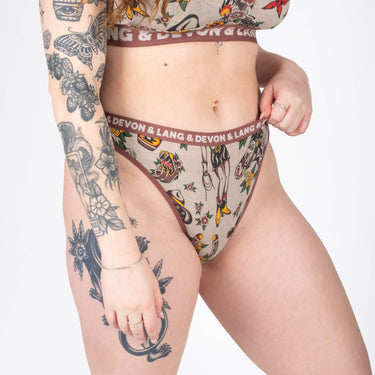 2026 Katrina French Bikini - Vintage Outlaw