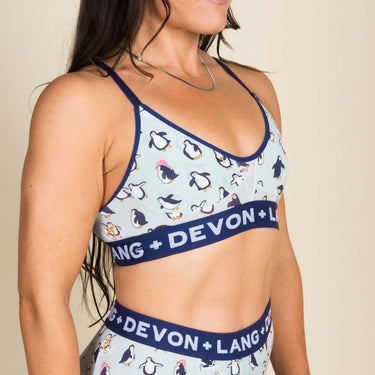 Bria Bralette - Penguin Party