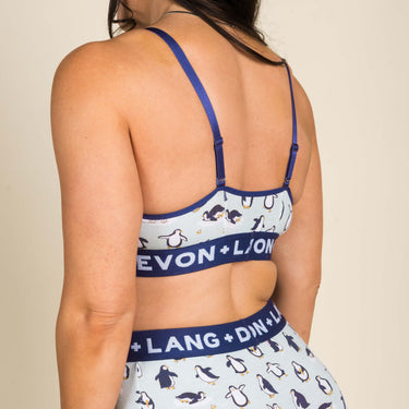Bria Bralette - Penguin Party