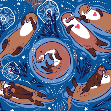 Bria Women's Boyshort - Girls - Otters