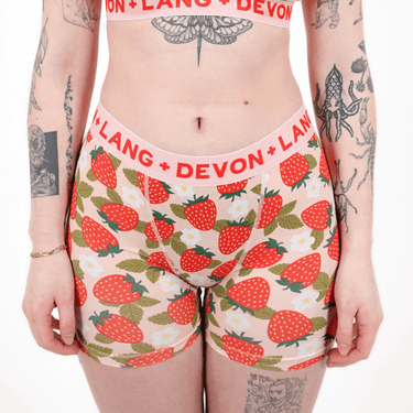 Bria Women's Boxer Brief - Wild Strawberry