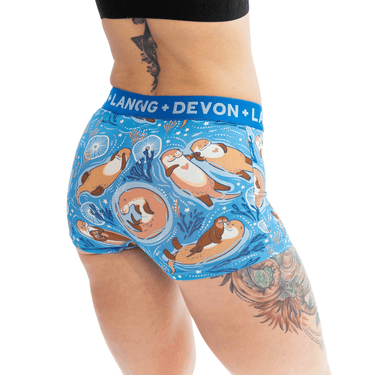 Bria Women's Boyshort - Otters
