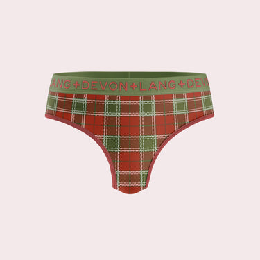 Originals Katrina Everyday Thong | Vintage Tartan