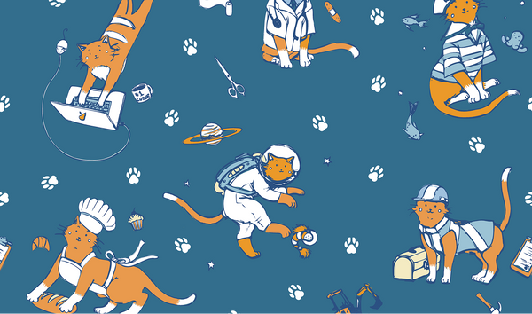 Cats With Jobs Collection