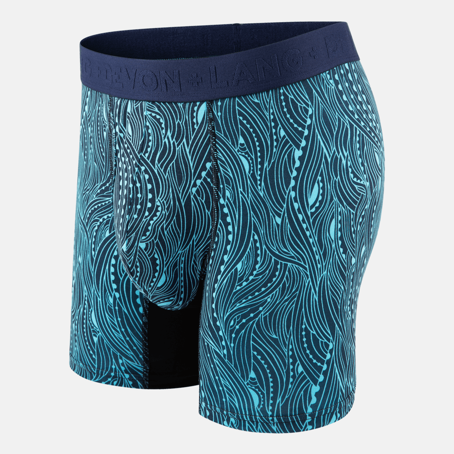 Men's Comfortable Boxer Briefs - Tidal - Devon + Lang