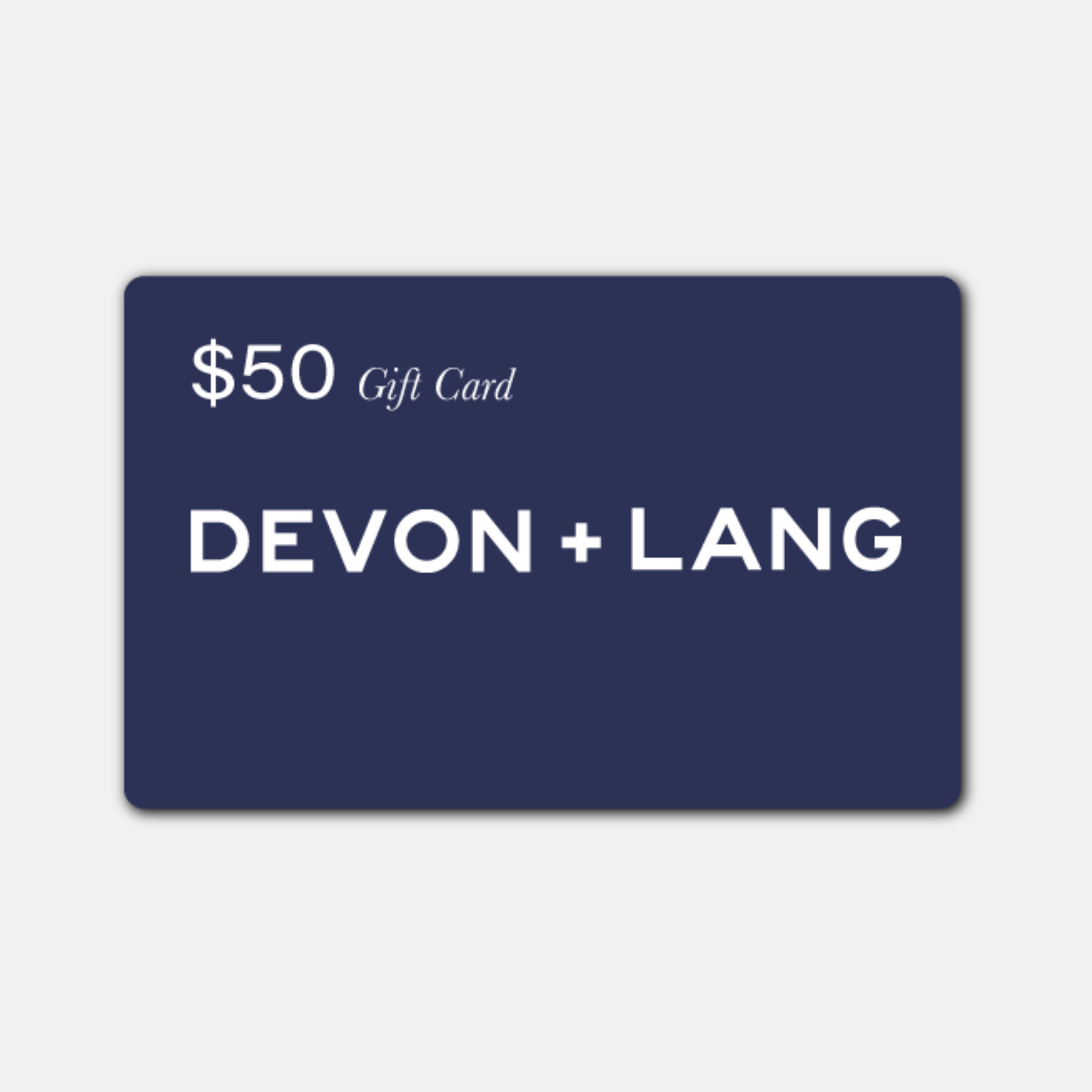Devon + Lang Gift Card