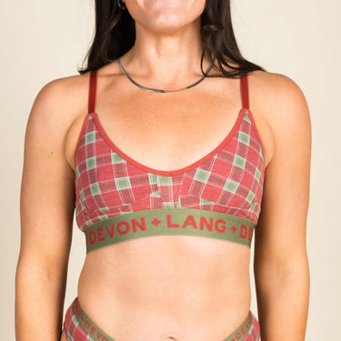 Bria Bralette - Vintage Tartan