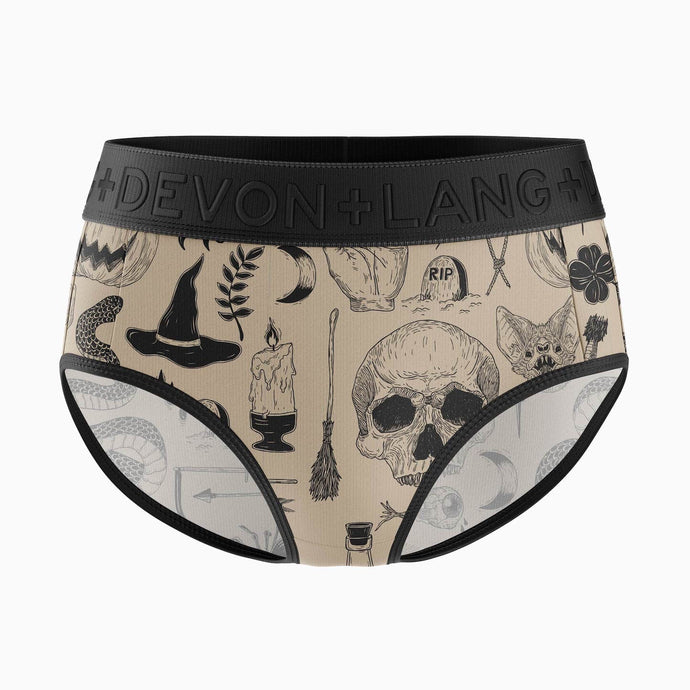 Bria Bikini Brief - Spooky