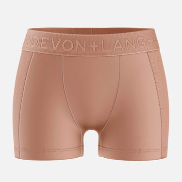 Bria Women's Boyshort - Mesh Panels - Bronze