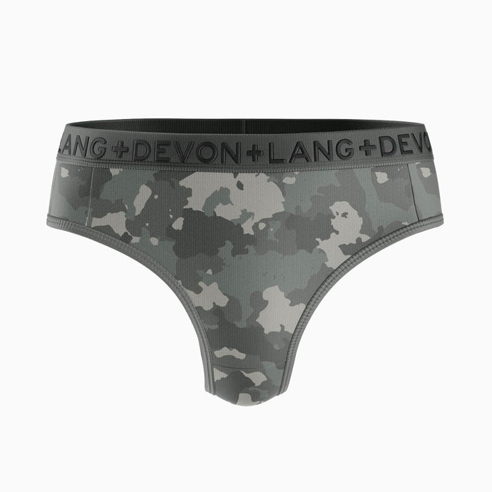 Katrina Everyday Thong - Grey Camo